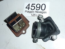 4590 Piaggio Hexagon 125 LX, MO5, Bj99, Ansaugstutzen + Membranblock
