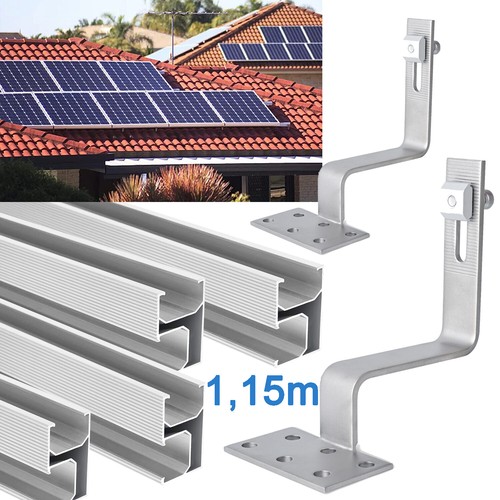 15m aluprofil solarschiene - 1,15m,