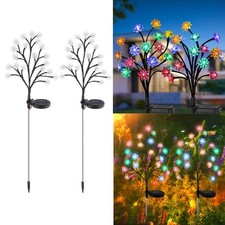 Blumen Solarlampe Außen