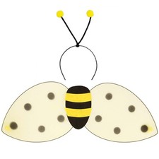 Set Biene Tiara und Flügel