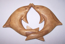 WANDBILD DELPHIN Wandrelief