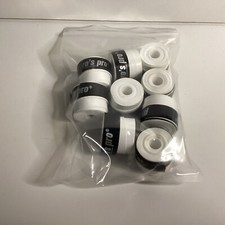 S167 Pro‘s Pro Griffbänder - Tennis - 9 Stück - Schwarz Weiß