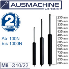 Gasdruckfeder Länge 235mm -