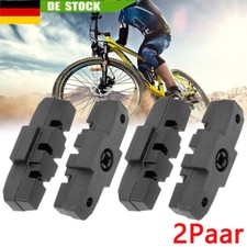 2Paar Fahrrad Bremsbeläge