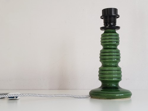 Keramik tischleuchte grüne - keramik,