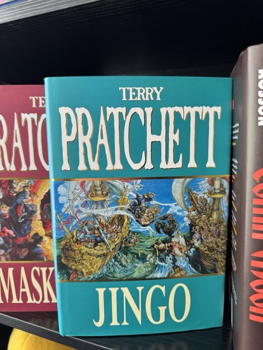 Terry pratchett jingo signed - pratchett,