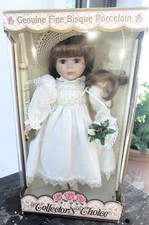 Biscuit-Porzellankopf Puppe OVP