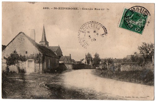 Cpa saint euphrone côte - cpa, 21