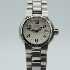 ORIS TT1 AUTOMATIK DAMEN UHR 28MM STAHL VINTAGE SCHÖN ARMBANDUHR DATE 7524