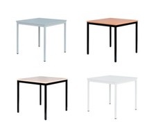 Schreibtisch Profi Besprechungstisch Büromöbel Computertisch 80 x 80 cm 4 Farben