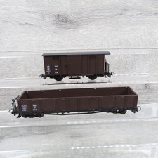 LILIPUT 792 20 + 792 70 - HOe - ÖBB - 2x Güterwagen 10 060, 65820 - #D13329