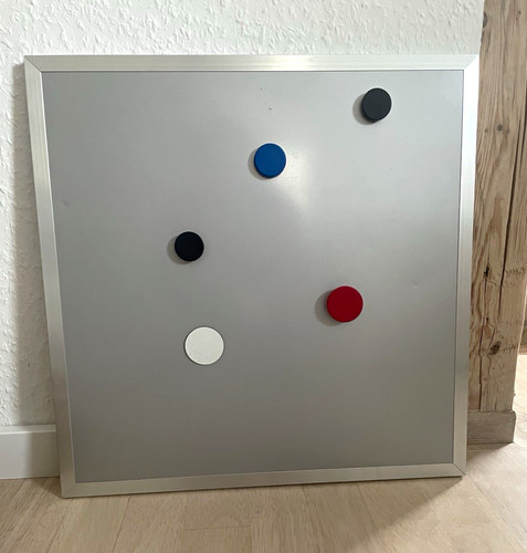 Magnettafel quadratisch mit