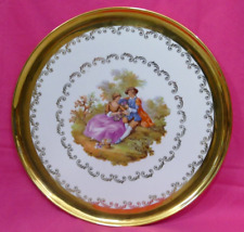 Sammelteller Winterling HK Bavaria Germany Handarbeit 22 Karat Gold