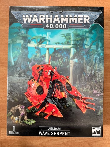 Aeldari wave serpent - aeldari,