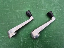 2x Aluminium Fensterkurbel