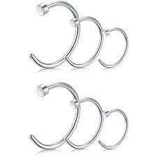 Nasenring Nasenpiercing C-Form