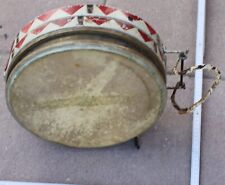 marsch blech trommel ROA o adler alt top militaria deko ersatz teile rot weiß