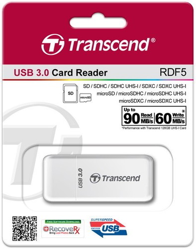 Transcend card reader rdf5 - card,