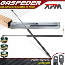 2x Gasfeder Motorhaube Dämpfer 665mm 375N für Audi 80 8C Cabriolet Coupe Kombi