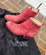 orig. ACNE Pistol Boots rot