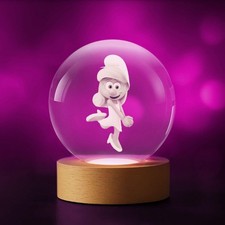 3D LED Kristallkugel