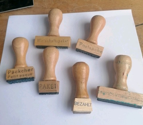 Ddr stempel post holzstempel - ddr,