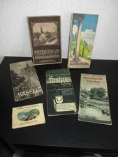 Sehr alte Reiseprospekte / Souvenir Hefte / Fotomappe