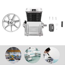 Neu 3.0 PS Druckluft Kompressor Aggregat 2 Zylinder Luftdruck Luft Max 420 L/min