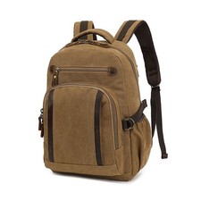 Vintage Laptop canvas Backpack