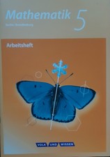 Mathematik 5  Verlag Volk und Wissen Arbeitsheft mit Lösungen