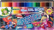 Buntstifte Supersticks Kinderfest XXL Box Version 1 JOLLY 48 er BOXX