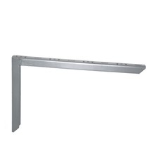 10912-00002= Schwerlastkonsole Heavy 200x300 mm weißalu Metall Element System