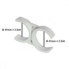 2 x Filterhalter Klammer Clip
