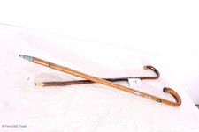 2 dekorative Stöcke alte und antike Wanderstöcke Holzstöcke Stöcke Stock Pickel 