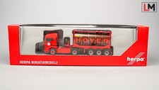 1:87 Herpa MAN TGA LX Tankcontainer Sattelzug LKW Hoyer // X_528