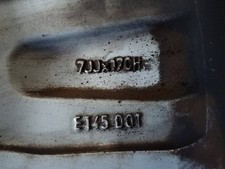 satz 17“ räder mit genähten felgen 1322760 TOYOTA AVENSIS BERLINA T25 2.2