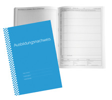 Ausbildungsnachweis  Berichtsheft  tägliche Eintragungen Mo.-So. und Skizzen