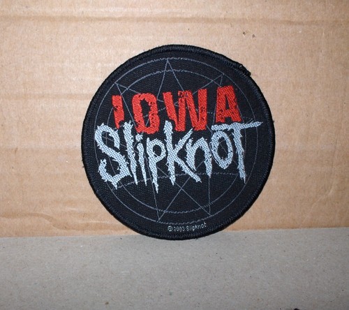 Slipknot aufnäher iowa rund - slipknot,