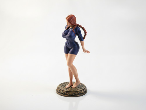 Figur frau sexy - frau, shorts