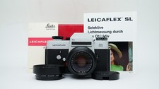 Leicaflex SL mit OVP & Leitz Wetzlar summicron - R 1:2/50