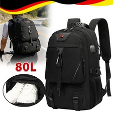 80L Rucksack Herren Damen