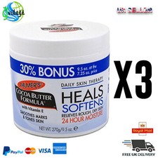 3 x Palmer's Kakaobutter Glas mit Vitamin E 270g (30% Bonusgröße)