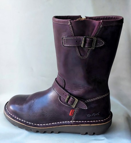 Kickers stiefel leder - 34,