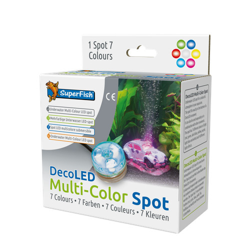 Superfish multi color - multi-color, led