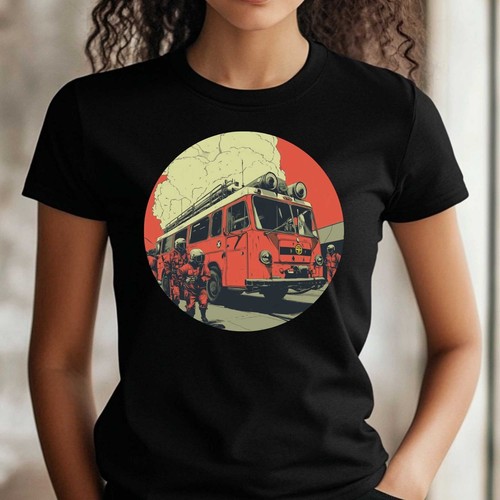 Frauen shirt feuerwehr - t-shirt,