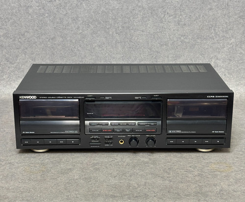 Kenwood w8040 stereo doppel - kenwood,