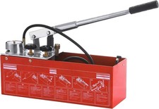 Druckprüfpumpe 12L 0-60Bar Druckprüfer Sanitär Wasserleitung Leitung
