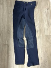 Vollbesatz Reithose Erwachsene Blau von Golden Dress Gr. 36