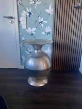 XXL Bodenvase Vase silber Bauernsilber Rarität wie NEU