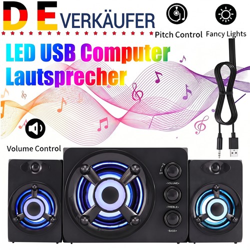 Lautsprecher mit subwoofer - pc-lautsprecher,